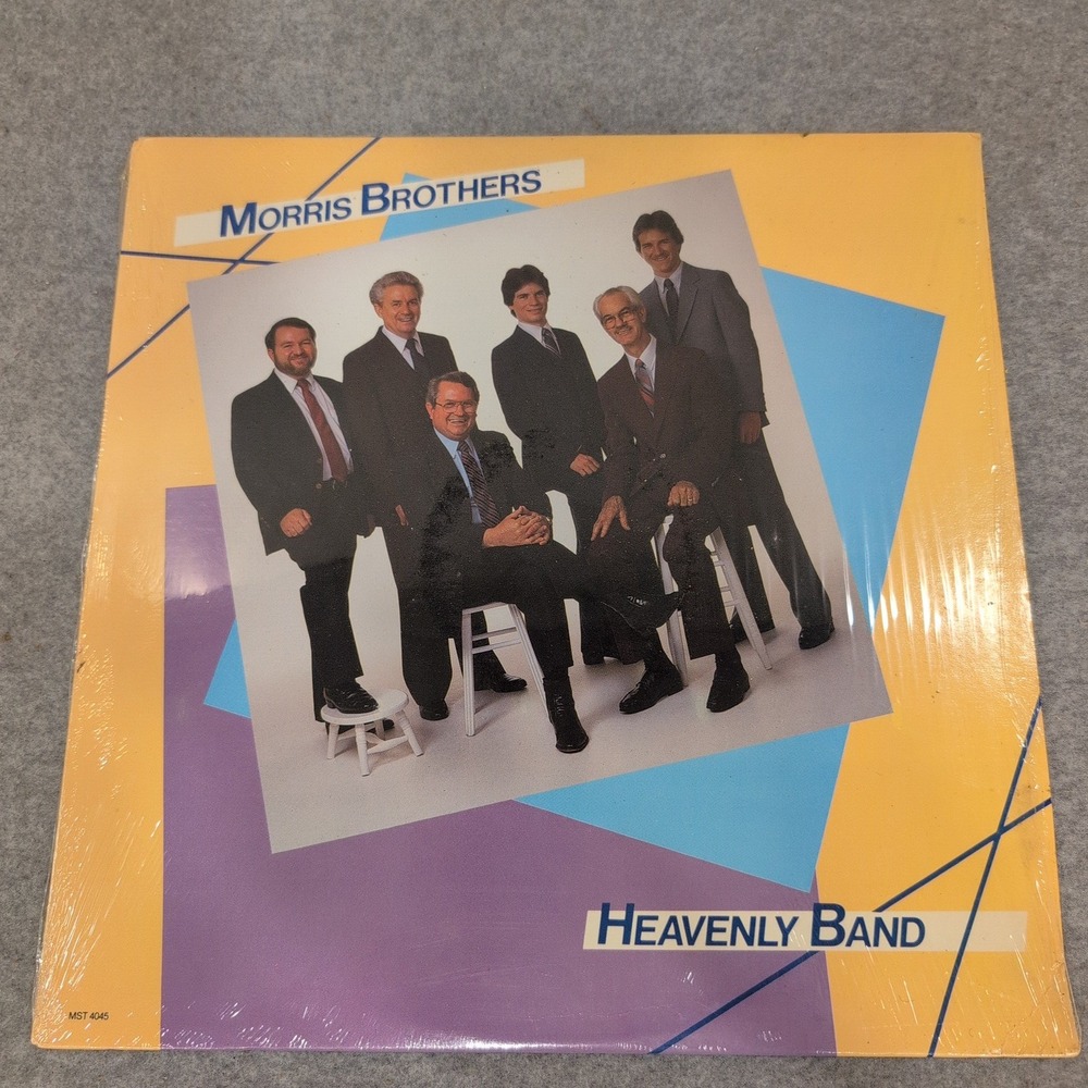 Morris Brothers Heavenly Band Vinyl LP Morningstar Records MST 4045 Gospel 1984 - Picture 1 of 2